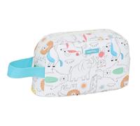 Safta Preschool Zoo - Thermal Breakfast Holder, Thermo, Pencil Case, Quality and Maximum Resistance, Food Holder, Recreation, 21.5 x 6.5 x 12 cm, beige, M, Casual