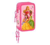 Safta Princesas Disney 12.5x19.5x5.5 Cm Triple Pencil Case