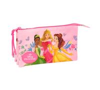 Safta Princesas Disney 22x12x3 Cm Triple Pencil Case