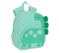 Safta PUPPY Unisex Kids Backpack M333, Ideal for Children of Different Ages, Comfortable and Versatile, 20 x 9 x 25 cm, Sand (Pack of 1), green, Talla única, Casual