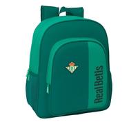Safta REAL BETIS BALOMPIÉ - Junior Backpack, Adaptable to Trolley, Ideal for Children of Different Ages, Comfortable and Versatile, Quality and Resistance, 32 x 12 x 38 cm, aqua green, M, Casual