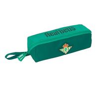 Safta Real Betis Balompié - Large Square Pencil Case, Children's Pencil Case, Ideal for School Age Children, Comfortable and Versatile, Quality and Resistance, 20 x 8 x 8 cm, aqua green, M, Casual