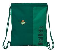 Safta Real Betis Balompié - Sports Bag Backpack, Drawstring Closure, Backpack, Ideal for Children of Different Ages, Comfortable and Versatile, Quality and Resistance, 35 x 45 cm, aqua green, M
