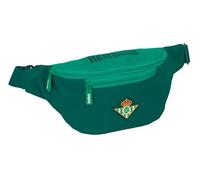 Safta Real Betis Balompié - Waist Bag with External Pocket, Ideal for Young People and Children of Different Ages, Comfortable and Versatile, Quality and Resistance, 23 x 9 x 12 cm, aqua green, M