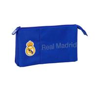 Safta Real Madrid 22x12x3 Cm Triple Pencil Case