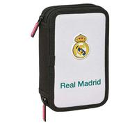 Real Madrid EQUIPACIÓN 26/27 - Children's School Pencil Case, Pencil Case with Colours, with 29 Tools Included, Ideal for Children from 5 to 14 Years, Comfortable and Versatile, Quality and Resistance