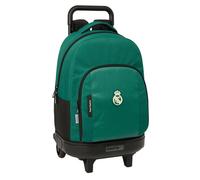 Safta Real Madrid 2nd Equipment 26/27 Compact Evolutive 33l Wheeled Backpack