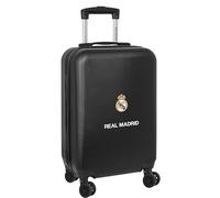 Safta Real Madrid 2nd Team 23/24 - Cabin Trolley 20 Inches, Suitcase with Wheels, Security Lock, Lightweight Suitcase, 34.5 x 20 x 55 cm, Navy Blue, Navy, Estándar, Casual