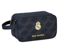 Safta Real Madrid 2nd Team 23/24 - Large Children's School Toiletry Bag, Children's Toiletry Bag, Adaptable to Cart, Ideal for Children from 5 to 14 Years, Comfortable and Versatile, 26 x 12.5 x 15