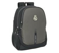 Safta Real Madrid 3rd Team 24/25 - Children's School Backpack, Ideal for Children of Different Ages, Comfortable and Versatile, Quality and Resistance, 32 x 16 x 44 cm, grey, M, Casual