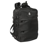 Safta Real Madrid 3rd Team 24/25 - Travel Backpack in Cabin, for 15.6 Inch Laptop, Ideal for Young People of Different Ages, Comfortable and Versatile, Quality and Resistance, 29 x 19 x 44 cm, grey, M