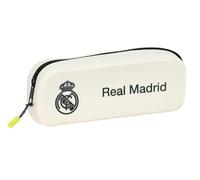 Safta Real Madrid EQUIPACIÓN 25/26 - Square Silicone Pencil Case, Children's Case, Child, Ideal for Children of School Age, Comfortable and Versatile, Quality and Resistance, 18.5 x 5.5 x 7.5 cm