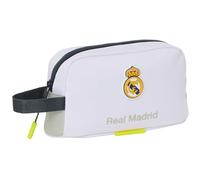 Safta Real Madrid EQUIPACIÓN 25/26 - Thermal Breakfast Holder, Thermo, Pencil Case, Quality and Maximum Resistance, Food Holder, Recreo, 21.5 x 6.5 x 12 cm, white, M, Casual