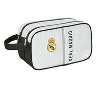 Safta Real Madrid 1st Team 24/25 - Large Children's School Toiletry Bag, Children's Toiletry Bag, Adaptable to Cart, Ideal for Children from 5 to 14 Years, Comfortable and Versatile, 26 x 12.5 x 15