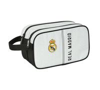 Safta Real Madrid 1st Team 24/25 - Large Children's School Toiletry Bag, Children's Toiletry Bag, Adaptable to Cart, Ideal for Children from 5 to 14 Years, Comfortable and Versatile, 26 x 12.5 x 15