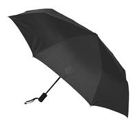 Safta Real Madrid Premium Automatic Folding Umbrella, 8 Panels, Metal Rods, Comfortable and Versatile, Quality and Resistance, 33-62 cm, Polyester Material, Black/White, M, Casual