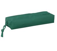 Safta - Rectangular pencil case, children's pencil case, ideal for school children, comfortable and versatile, quality and resistance, 22 x 7 x 40 cm, dark green, dark green, Estándar, Casual