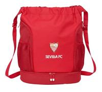 safta Sevilla FC Backpack Ideal for Children of Different Ages Comfortable and Versatile Quality and Resilience 34 x 15 x 43 cm Red M Casual, red, M, Casual