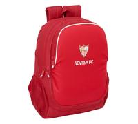 Safta SEVILLA FC - Children's School Backpack, Ideal for Children of Different Ages, Comfortable and Versatile, Quality and Resistance, 32 x 16 x 44 cm, red, M, Casual