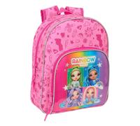Safta Small Rainbow High Shine 9.50l 27x33x10 Cm Backpack