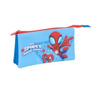 Safta Spidey 22x12x3 Cm Triple Pencil Case