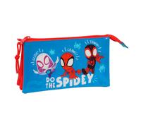 Safta Spidey 22x12x3 Cm Triple Pencil Case
