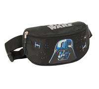 Star Wars Rebellion - Children's Waist Bag, Ideal for Young People and Children of Different Ages, Comfortable and Versatile, Quality and Resistance, 23 x 9 x 14 cm, Black/White, M, Casual