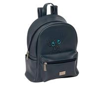 Safta Stitch Gray 9l 24x28x12 Cm Mini Backpack Black Kids