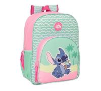 Safta STITCH ICE CREAM - Children's School Backpack, Adaptable to Trolley, Ideal for School Children, Comfortable and Versatile, Quality and Resistance, 32 x 12 x 38 cm, pink, M, Casual