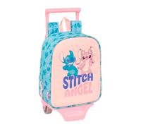 Safta Stitch Ohana 6l 22x27x10 Cm Mini Wheeled Backpack