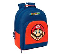 Safta Super Mario 20.10l 32x42x15 Cm Backpack Blue Kids