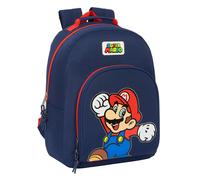 Safta Super Mario World 20.10l 32x43x14 Cm 612408305 Backpack Blue