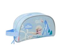 Safta - Toiletry Bag Adaptable to Disney Frozen Cart, Children's School Organizer, Side Handle, Interior Pocket with Zip, Top Closure, School Toiletry Bag, Measures 26 x 9 x 16 cm