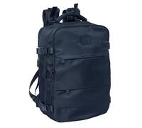 Safta - Travel Backpack in Cabin, for 15.6'' Laptop, Ideal for Young People of Different Ages, Comfortable and Versatile, Quality and Resistance, 29x19x44cm, navy, M, Casual