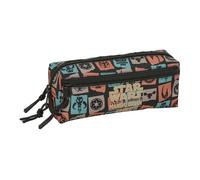 Safta Triple 22 Cm Mandalorian & Grogu Pencil Case