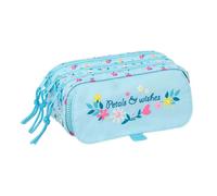Safta Triple Big Blackfit8 Petals Pencil Case