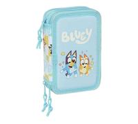 Safta Triple Bluey Ready Pencil Case 37 Units