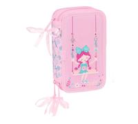 Safta Triple Filled Glowlab Kids Swing Pencil Case 37 Pieces