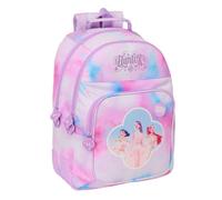 Safta | Triple K-Pop Pencil Case Demon Hunters Artist 37 Pieces, School Pencil Case Organizer with 3 Compartments and Zip, Includes Markers, 16 Pencils, Measures 12.5 x 5.5 x 19.5 cm, Demon School