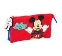 Safta Triple Mickey Mouse Good Day Pencil Case