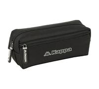 Safta Triple With 20 Cm Elastic Band Kappa Dark Pencil Case