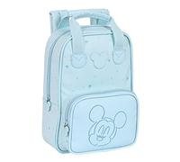 SAFTA Unisex Kid's Article Children's Backpack with Handles Mickey Mouse Baby, Multicoloured, M
