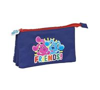 SAFTA Unisex Kid's Article Triple Blues Clues Case, Multicoloured, M