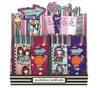 Safta Unisex Kid's Display 16 Assorted Vocabulary Notebooks Gorjuss Fairground Carousel, 315x85x168 Mm, 315x85x168mm, Multicoloured, Estándar