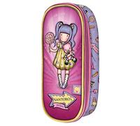 Safta Unisex Kid's Gorjuss Fairground Zipper Pencil Case First Prize 10X23X6Cm, Multicoloured, One Size