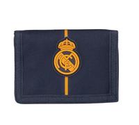 safta Unisex Kids M036a 812457036 Real Madrid 2nd Team 24/25 Headboard, Wallet, Wallet, Comfortable and Versatile, Quality and Resilience, 12.5 x 9.5 cm, Navy Blue, Navy, Estándar
