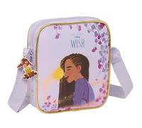 safta Unisex Kids M222 TROLLS 3 - Small Messenger Bag, Children's Shoulder Bag, Ideal for Children from 5 to 14 Years, Comfortable and Versatile, Quality and Resilience, 16 x 4 x 18 cm, Pink (pack of 1)