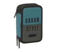 Safta URBAN STYLE - School Pencil Case with 37 Tools Included, Children's Pencil Case, Child, Ideal for Children from 5 to 14 Years, Comfortable and Versatile, Quality and Resistance, 12.5 x 5.5 x