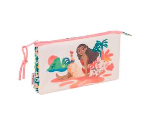 Safta Vaiana 22x12x3 Cm Triple Pencil Case