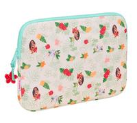 Safta VAIANA - Laptop Sleeve 15.6 Inches, Backpack, Ideal for Children of Different Ages, Comfortable and Versatile, Quality and Resistance, 39.5 x 3.5 x 27.5 cm, Beige/Blue, Beige/blue, Estándar,